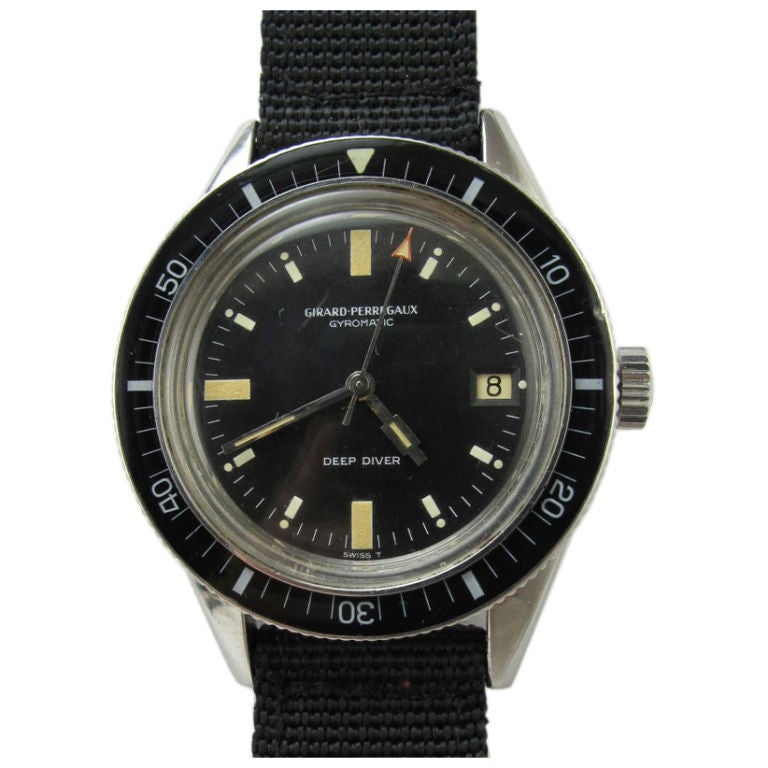 Girard Perregeaux SS Gyromatic "Deep Diver" 1960