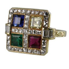 Amazing Multi Color Ring