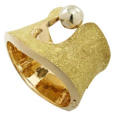 Schwartz Bold Gold Cuff Schwartz Bold Gold Cuff