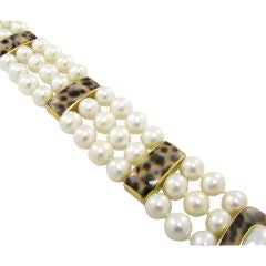 Trianon Pearl and Shell Bracelet