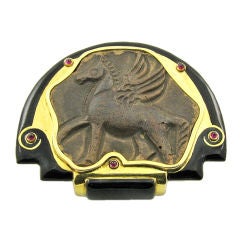 Cartier Terracotta Pegasus Brooch