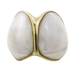 Marguerite Stix Double Shell Ring