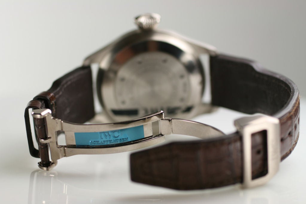 Men's IWC Big Pilot 18k White Gold