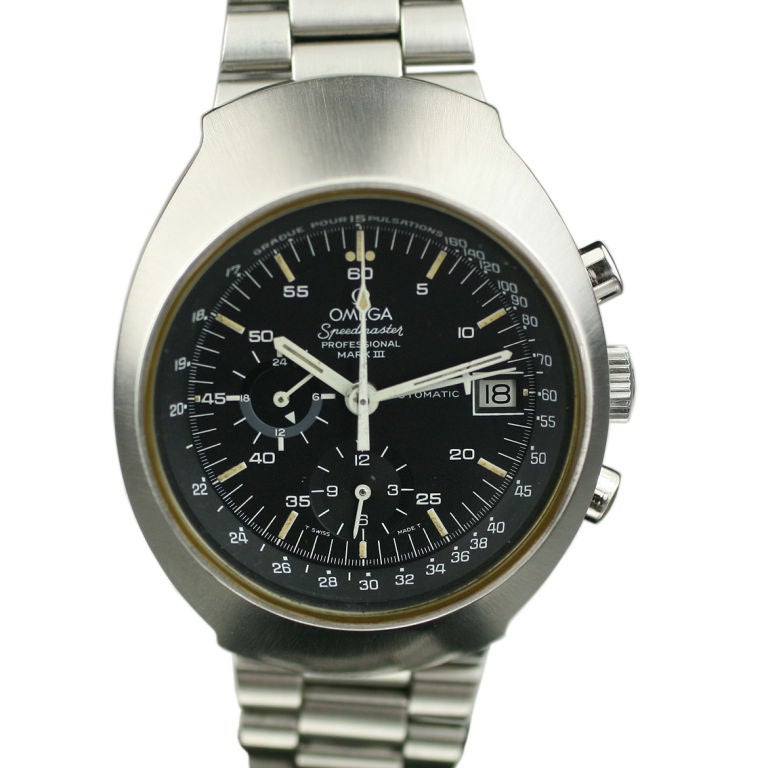 Omega Speedmaster Mark III Pilot Line Chronograph Watch