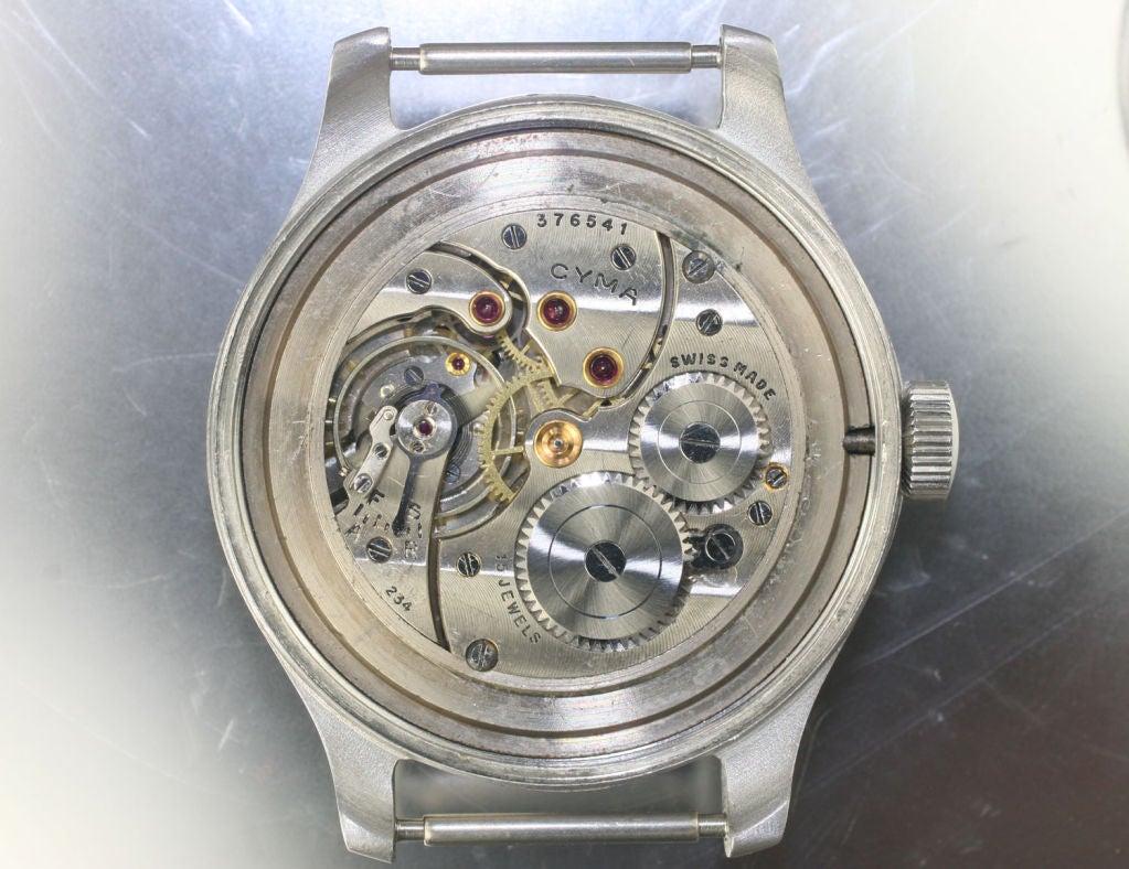 Cyma Broad Arrow British Militay Watch 3