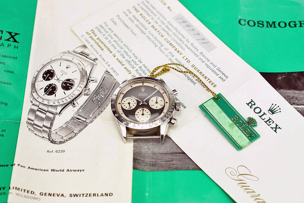 This is a great example of a vintage Rolex Cosmograph Daytona 