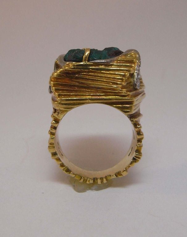 Women's Emerald ring by Charles de Temple