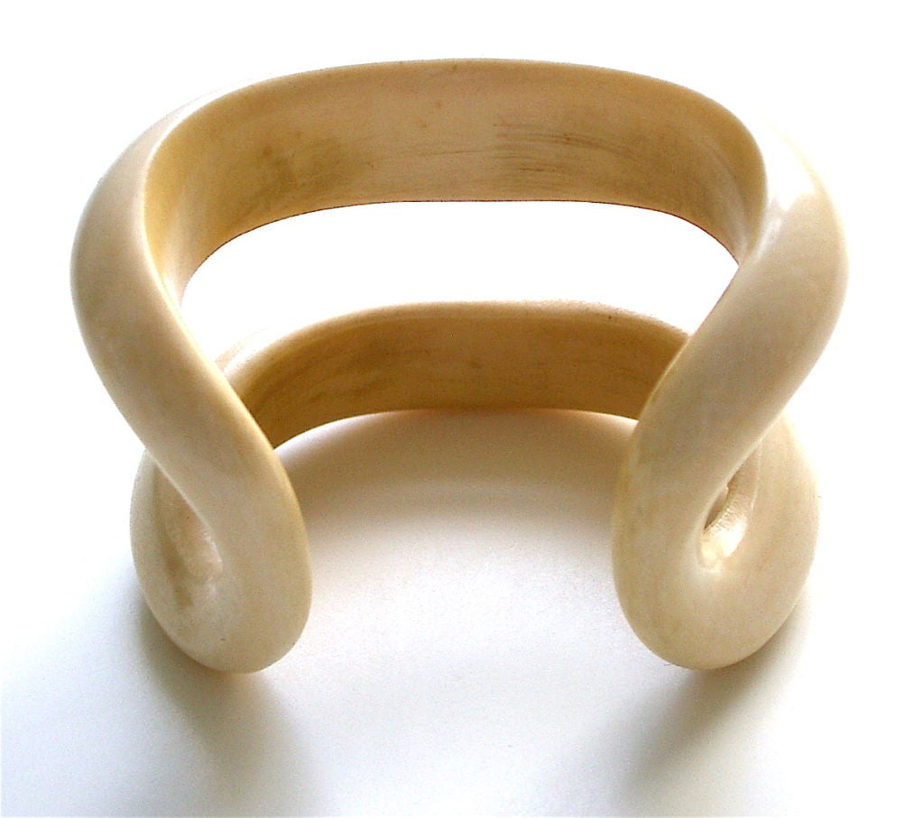 Women's An Ivory Bracelet by Elsa Peretti, Collection of Naomi Sims, c1970