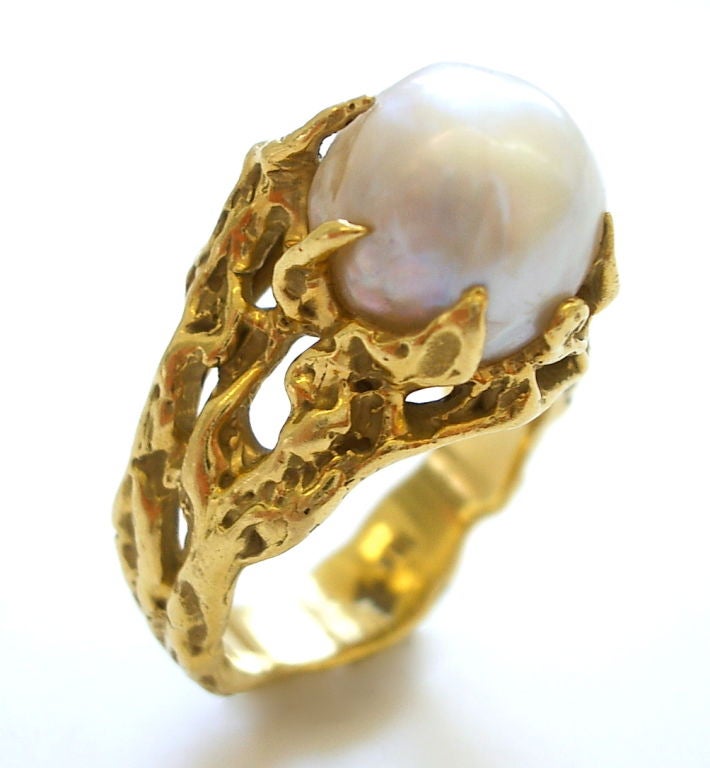 A Suite of South Sea Pearl Jewelry by Arthur King, c1970