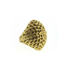 Incredible David Webb Gold Ring Incredible David Webb Gold Ring