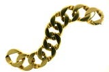 Verdura Classic Gold Curb Link Bracelet
