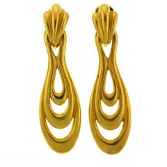 Stylish Zolotas Gold Earrings Stylish Zolotas Gold Earrings