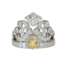 A diamond "Ballet Precieux" ring by Van Cleef & Arpels