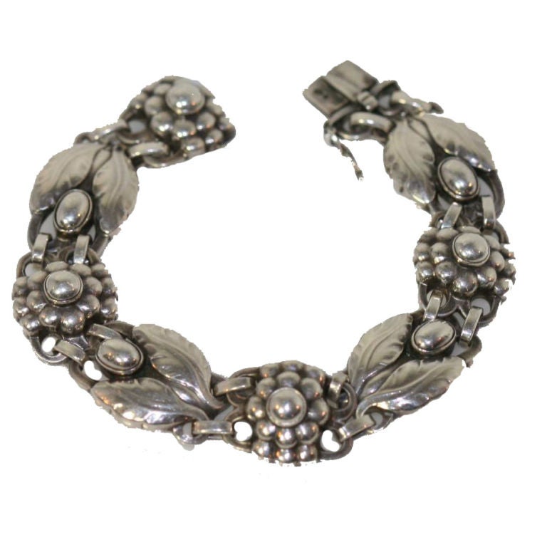 Georg Jensen sterling silver bracelet No. 3