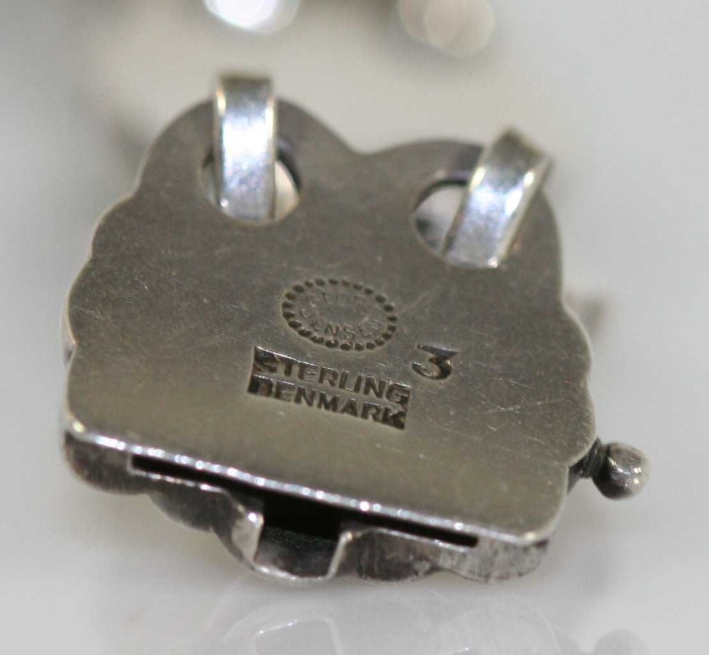 Women's Georg Jensen sterling silver bracelet No. 3