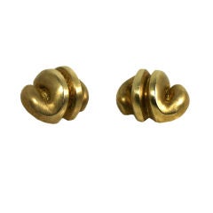 Patricia von Musulin earrings in gold wash