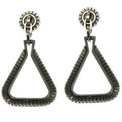 Georg Jensen sterling silver earrings No. 92C