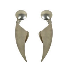 Georg Jensen silver earrings No. 481