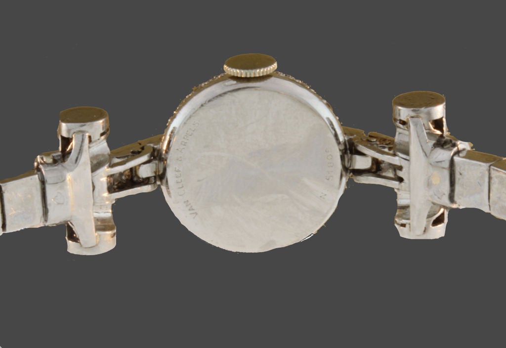 Van Cleef & Arpels Art Deco Diamond Watch