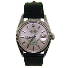 1969 'Cotton Bowl' Texas vs. Tennessee Rolex en acier inoxydable