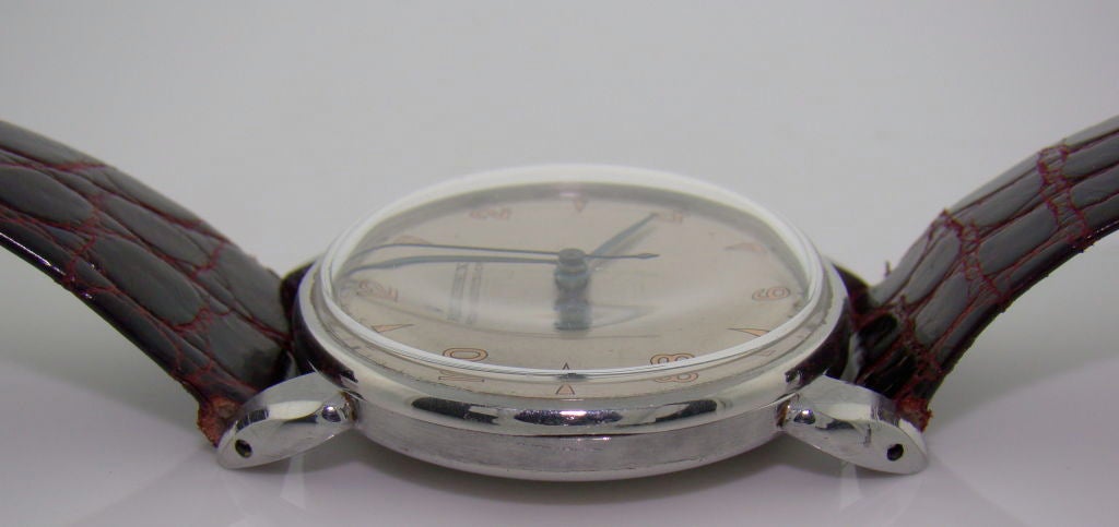 Rolex 1940's Stainless-Steel Pink Markers & Special Lugs