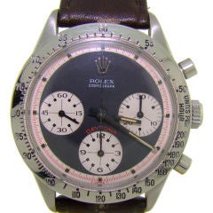 Retro Paul Newman Daytona ref #6239 owned by Michael Crichton