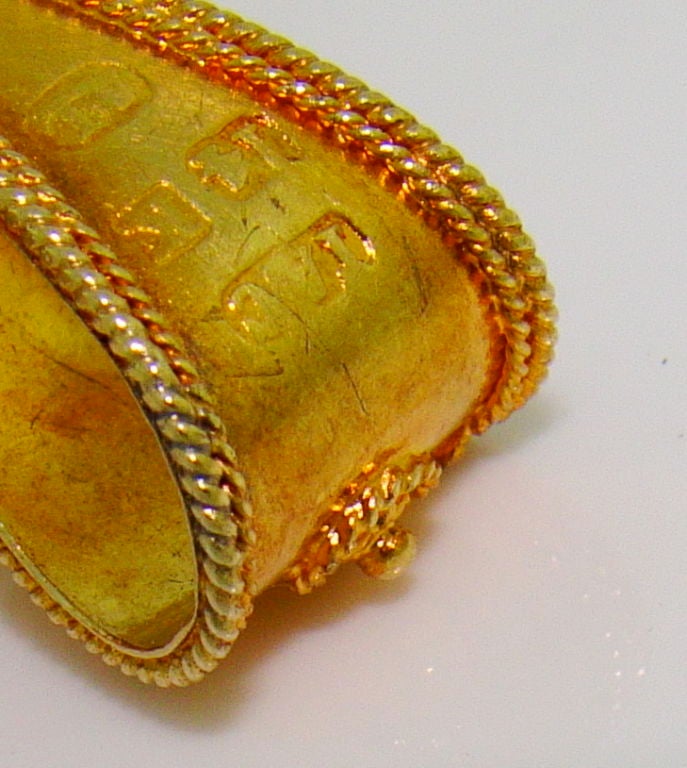 Etruscan Filigree Yellow Gold Locket 3
