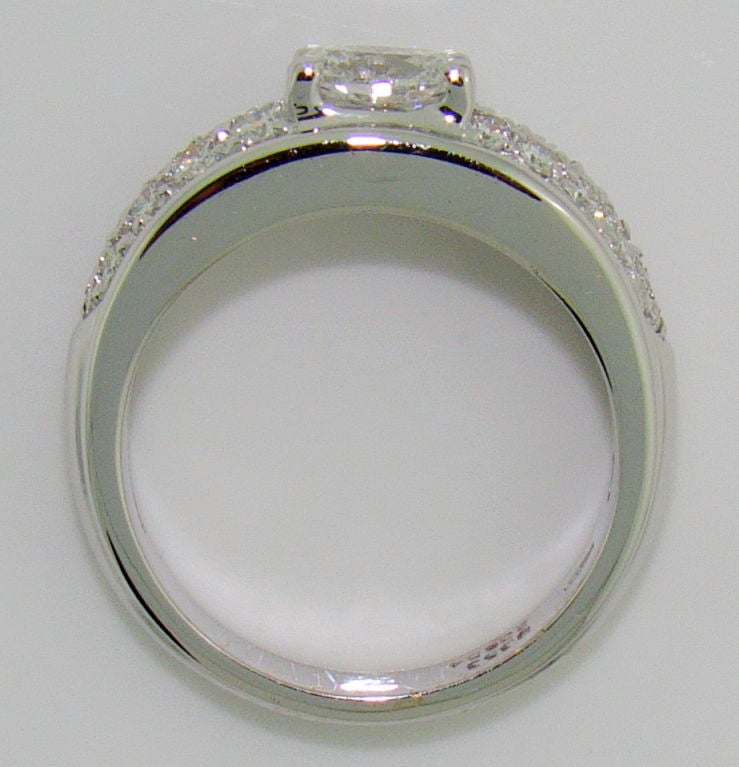 Women's Boucheron 18K White Gold & Diamond Ring