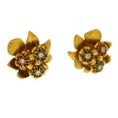 Kutchinsky Floral Clips