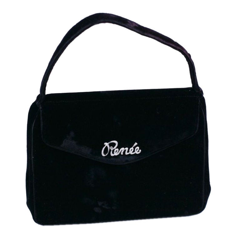 Diamond "Renee" Bag, France For Sale