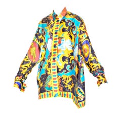 Camisa de seda Dolce & Gabbana Colección China 1992