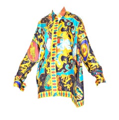 Vintage 1992 China Collection Dolce & Gabbana Silk Shirt