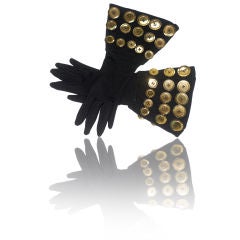Late 1980s Patrick Kelly Gauntlet Gloves