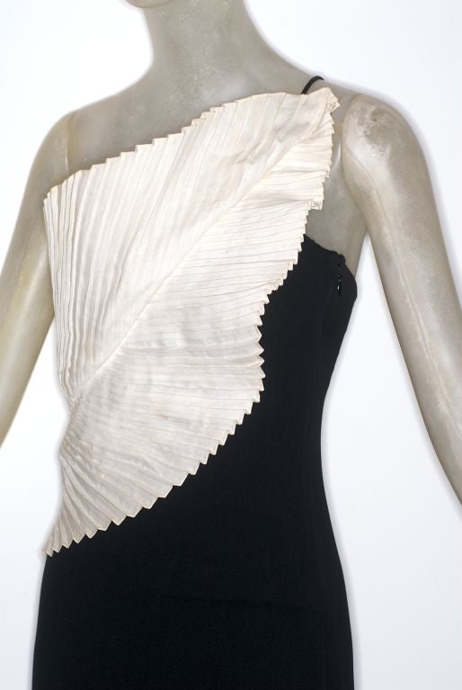Women's Bill Blass 'Leaf' Gown For Sale