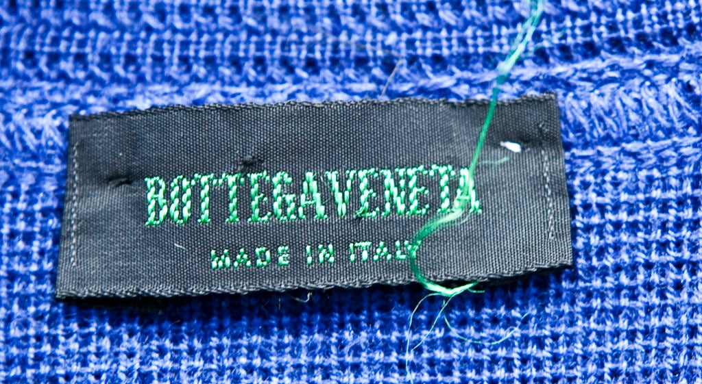 Bottega Veneta Royal blue Wool knit ensemble 1