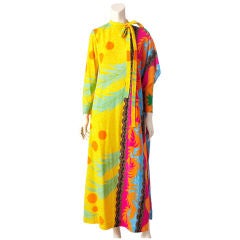 Malcolm Starr Mehrfarbiger Kaftan