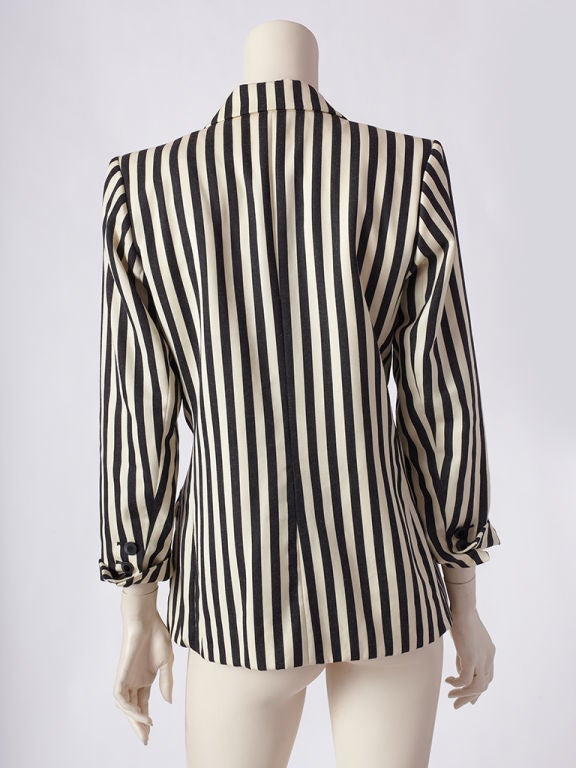 Women's YSL Stripe Blazer