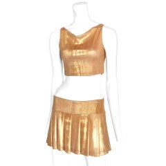 Chanel Gold Bathing Suit