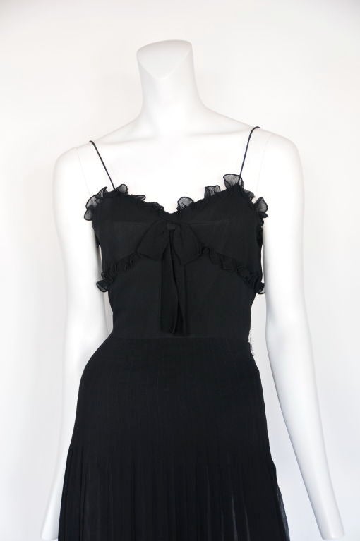 valentino black gown