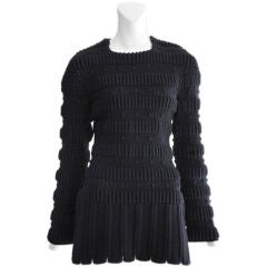 Mini robe pull Alaia