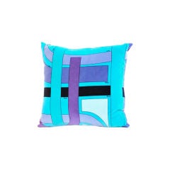 Almohada de terciopelo Pucci