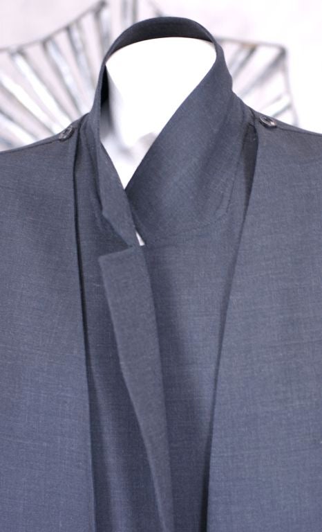 Hermes double faced stretch wool 