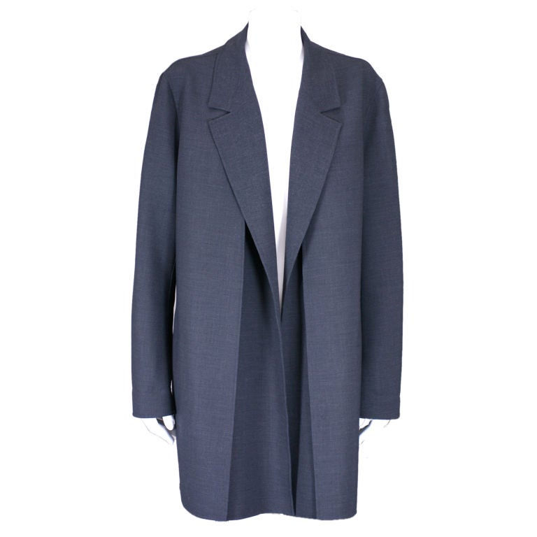 Hermes double faced stretch wool "Double" Jacket
