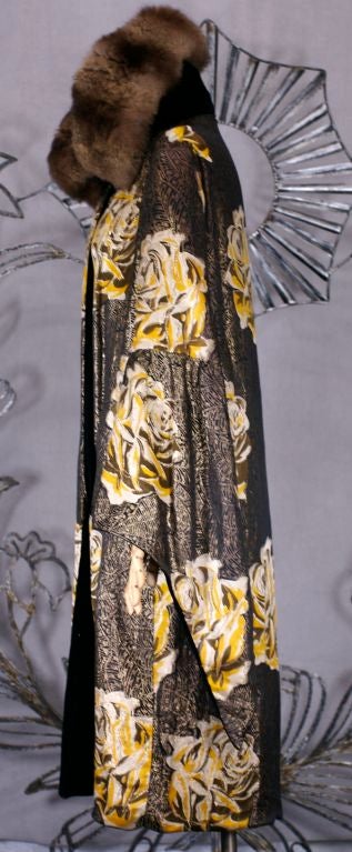 art deco coat