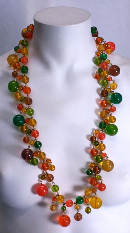 summer beaded necklaces