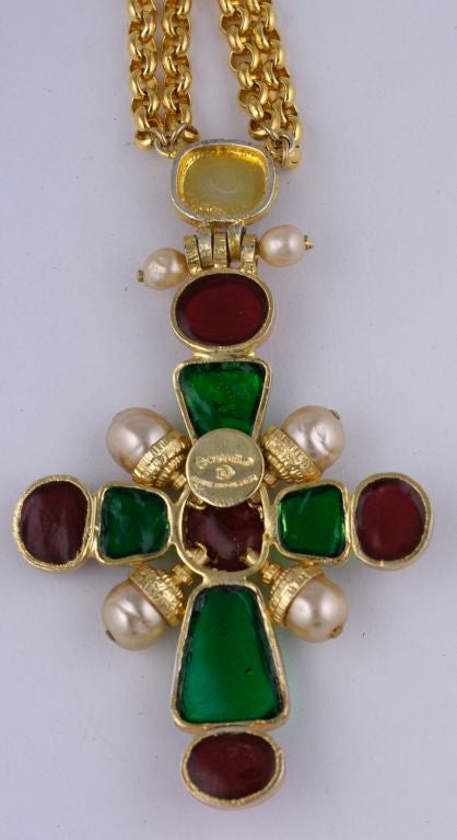 byzantine cross pendant