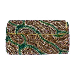 Unusual Pave Swirl Clutch 7