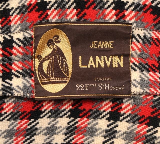 Lanvin Haute Couture Coat, 1940's 3