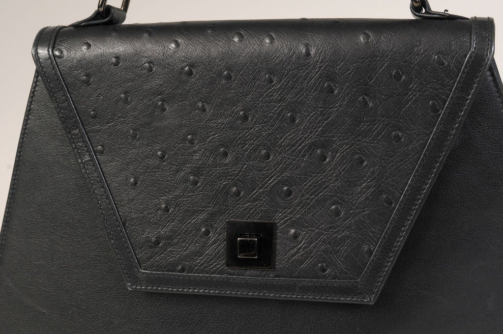 Tiffany  & Co. Ostrich Handbag