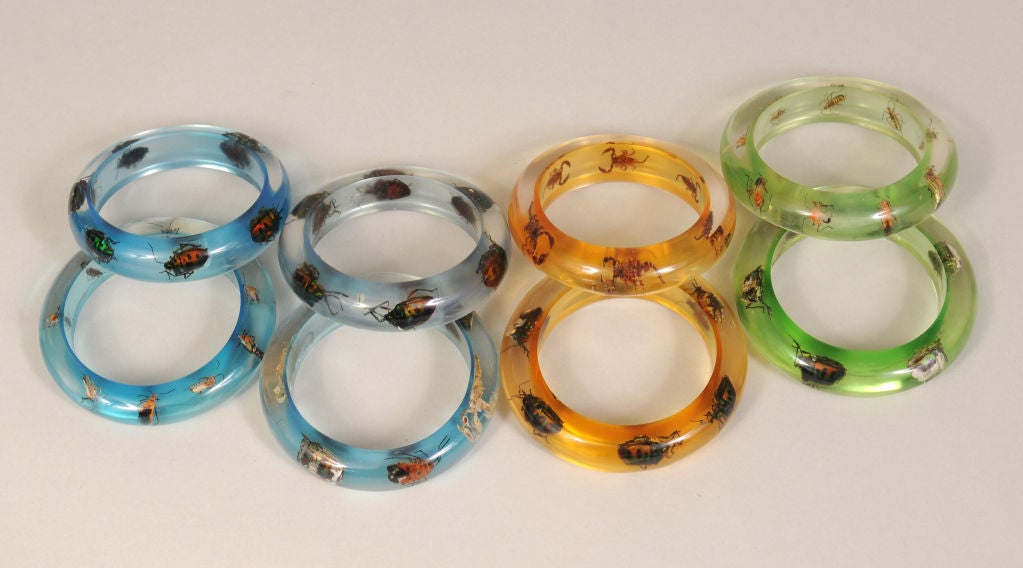 Lucite Bug Bracelets At 1stdibs Women S Lucite Bug Bracelets For